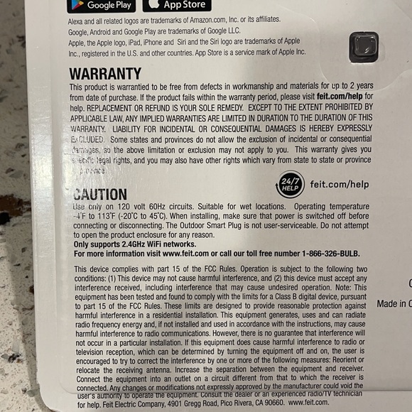 ❤️NEW!!❤️2 Feit Electric Smart Plugs Outlet Plugs. - Picture 15 of 17